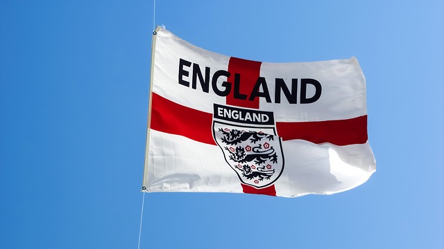vlajka v anglii